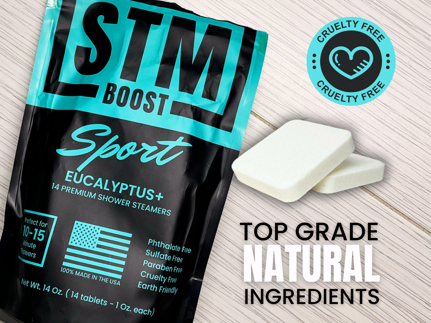 STM Boost Sport - Eucalyptus+ (Subscribe and Save)